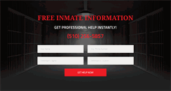 Desktop Screenshot of oaklandjailguide.com